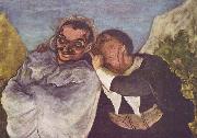Honore Daumier Crispin und Scapin Germany oil painting artist